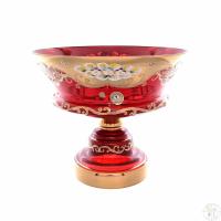 Фруктовница 30см  Лепка красная E-S , 005-5365/30 Г Богемия Чехия 22101_9706562 Фруктовница 30см  Лепка красная E-S , 005-5365/30 Г Богемия Чехия 22101_9706562