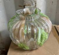 Ваза настольная 18*17 cm, прозрачное стекло, арт.7118_3900086 Ваза настольная 18*17 cm, прозрачное стекло, арт.7118_3900086