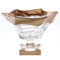 Фруктовница на ножке  30см, Nastolec Flamenco хрусталь Crystal Heart Чехия 40498_9707884 Фруктовница на ножке  30см, Nastolec Flamenco хрусталь Crystal Heart Чехия 40498_9707884