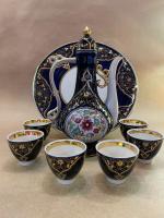 Винтажный набор для кофе 6 пер. 8 предметов._1902029