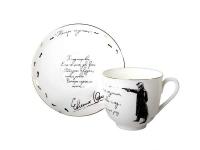 Чайная пара 180мл ф-ма Ландыш рис. Дуэль костян.фарф. 81.22809.00.1  ИФЗ (ЛФЗ)_1600775