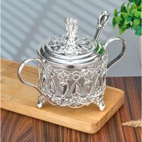 BC-91306/SL  Сахарница с ложкой 200 мл 16*9,5*12,5 см_6901985