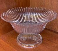 Конфетница на ножке 22см стекло Турция_5200225