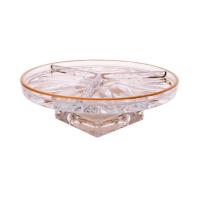 Менажница  25см Матовая полоса Flame (Фламе) AS Crystal  Богемия Чехия 68097_9709271