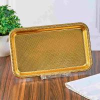 M-JS-062519  Поднос металлический, 27,5х16,5х2 см._6902063