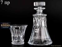 WELLINGTON набор для виски  7 предм. Богемия Чехия 19052_9703464 WELLINGTON набор для виски  7 предм. Богемия Чехия 19052_9703464