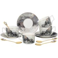 ЧАЙНАЯ ПАРА 250мл с ложкой (4шт.) LEFARD 