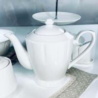 118-143 Чайник заварочный 1200мл RESTO в подарочной упак. Фарфор Lenardi