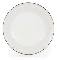 Тарелка 26,5см обеденная  Бисер (6шт.) (костяной фарфор), JEWEL ПС0058-28_9200389