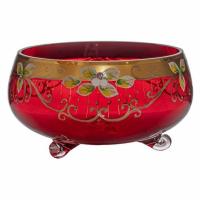 Тройножка 20 см  Лепка красная 62022/1000/20 Star Crystalt Чехия 68358_9709469