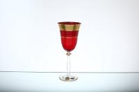 Набор бокалов для вина 250мл. Красный (гранат) Star Crystal, Чехия 32436_9704753