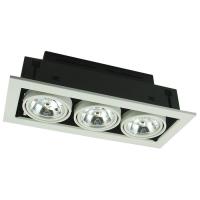 A5930PL-3WH ЛЮСТРА потолочная  (точка)  ПОВОРОТНАЯ TECHNIKA 3*50 G5,3  355*145*120 ARTE LAMP Италия_