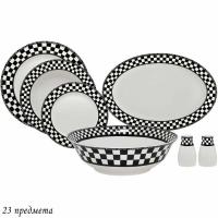 205-429 Обеденный (столовый) сервиз 23пр.  ENJOY в под.уп.Фарфор