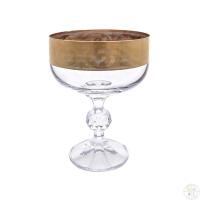 40149/43023/200 Клавдия  креманка 200 мл  (6 шт) Богемия Чехия 29670_9708765