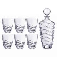 Набор для виски Wave 7 предм., Богемия Чехия 34967_9705793 Набор для виски Wave 7 предм., Богемия Чехия 34967_9705793