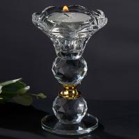 M-YW-62156  Подсвечник из хрустального стекла, 6*6*10 см._6902148