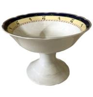 Салатник круглый на ножке 25 см 