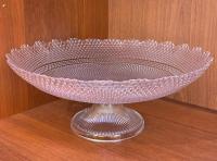 Фруктовница на ножке 30 см, В 12 см,  стекло Турция_5200205