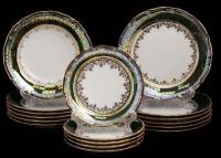 Зеленый лист402-9291   Набор тарелок 18 предм. Sterne porcelan  Чехия 58265_9707902 Зеленый лист402-9291   Набор тарелок 18 предм. Sterne porcelan  Чехия 58265_9707902