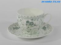 Н 1133000 ДЭЙЗИ ГРИН  240мл чашка кофейная с блюдцем (1шт)  HATORI (Freydis) Австрия 12900