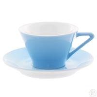 Benedikt Daisy Sky Blue  Набор чайных пар ,(6шт.) голубой Чехия 42803_9708026