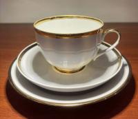 Чайная пара с тарелкой 