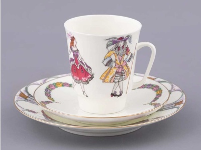 Кофейный 3-х пред.набор ф. Майская 165 мл  Балет 