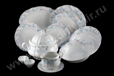 8103100 Роза столовый сервиз 6/25