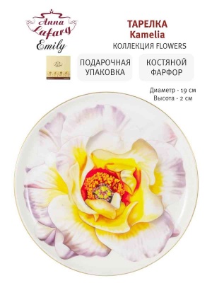 Тарелка закусочная 19см 