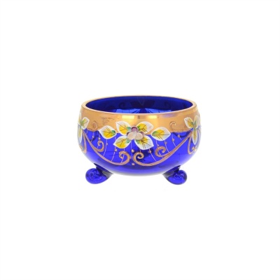 Тройножка 13 см  Лепка синяя , 620222/13 Star Crystal Чехия 40404_9709435