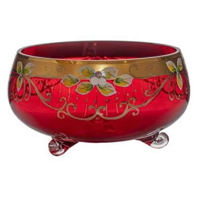 Тройножка 20 см  Лепка красная 62022/1000/20 Star Crystalt Чехия 68358_9709469