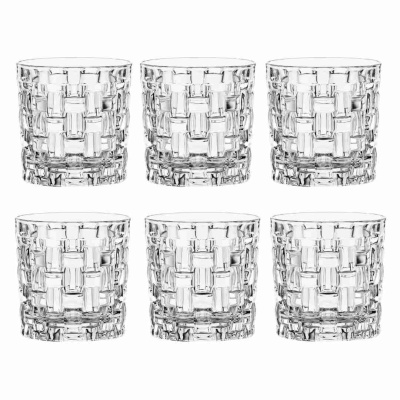 Стакан для напитков (виски) 275 мл,низкий (набор 6шт) d - 8 см, h - 9 см в упаковке  Bossa Nova AS-d