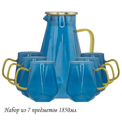 160-262 Набор графин 1850мл и 6 стаканов в под.уп._5000755