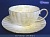 Н 1002011 Магнолия Крем н-р 370мл чашка чайная с блюдцем 1/2 (зол.лента )18119  HATORI (Freydis) Авс