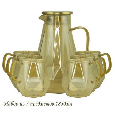 160-261 Набор графин 1850мл и 6 стаканов в под.уп._5000754