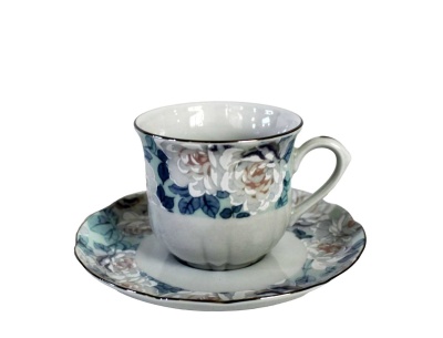 8103100 Роза Чайная пара 225 мл, блюдце 150 мм (1шт.) 