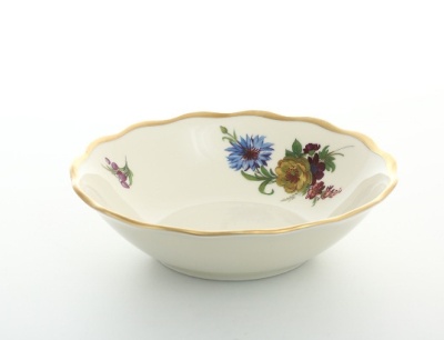 Салатник 16 см Аляска Цветочный букет Слоновая кость  Sterne porcelan Чехия  05481_9708887