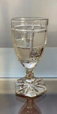 Набор хрустальных рюмок для водки 40 мл (6шт)  р. 900/176,(шахматы)  ф.10752 Неман  Беларусь 39614_3