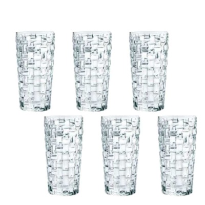 Стакан для напитков 315 мл,высокий (набор 6шт)  d - 7,3 см, h - 13,2 см в упаковке Bossa Nova AS-dek