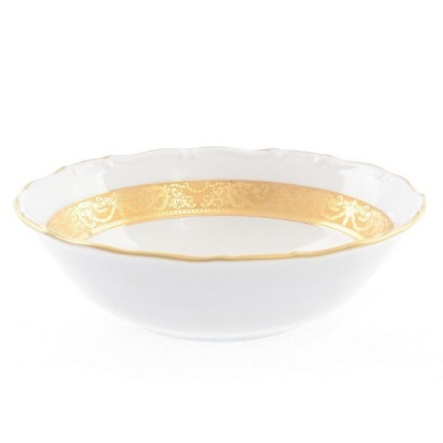 Салатник 19 см Мария Луиза матовая полоса Carlsbad (Карлсбат) Чехия 05015_9707823