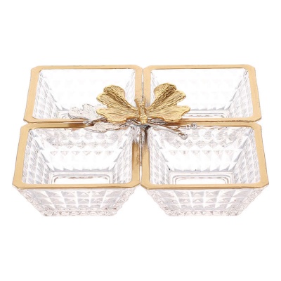 Менажница четырехсекционная 