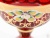Конфетница на ножке 13см Лепка красная Bohemia Star Crystal 6444/13/ Чехия 37638_9706727