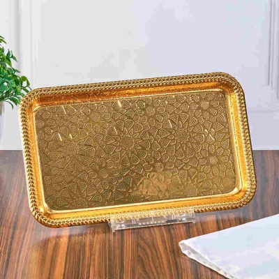 M-JS-062520  Поднос металлический, 27,5х16,5х2 см._6902064