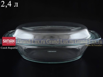 Кастрюля 2,4 л Симакс (жаропрочная), 7026/7036 Чехия 12063_9703669