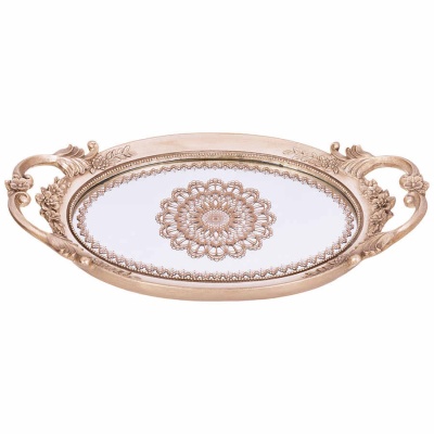 ПОДНОС ДЕКОРАТИВНЫЙ  43.3*24*5.3CM											_8415016