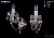 1400/1 Бра  1x40 w 100x210x220 мм Bohemia Ivele Crystal Чехия_8800143
