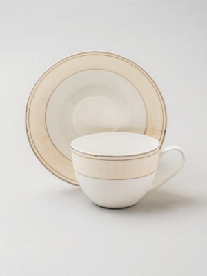 Чайная пара Шантэль 285 мл (костяной фарфор) ПС0020-28_9200356