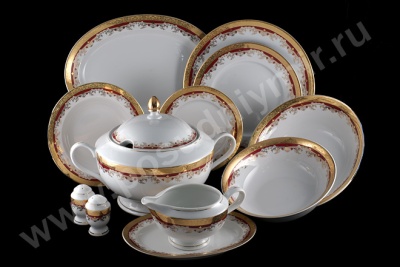 8700201 Кристина столовый сервиз 6/27 