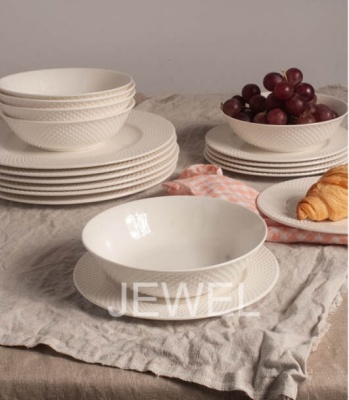 Салатник 17,5 см  Адель  (фарфор new bone) JEWEL ПС0017-33_9200460