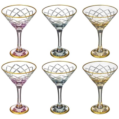НАБОР ФУЖЕРОВ для мартини 175мл (6шт). DECORES Турция 197-1009_8414212